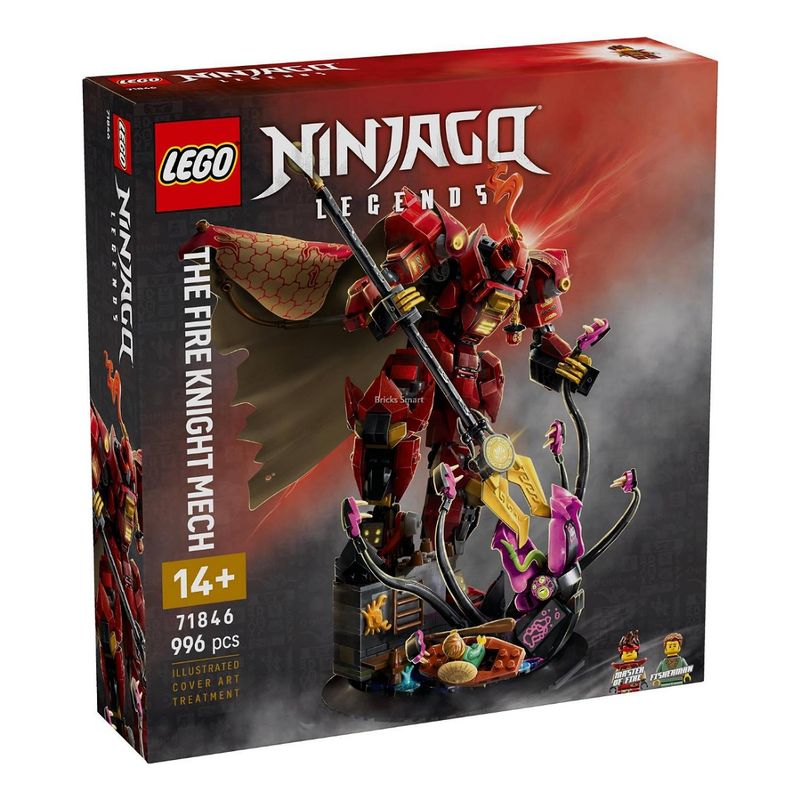 لگو 996 تکه مدل نینجاگو مدل the fire knight mech کد 71846